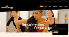Desktop Screenshot of downtown-dance.de